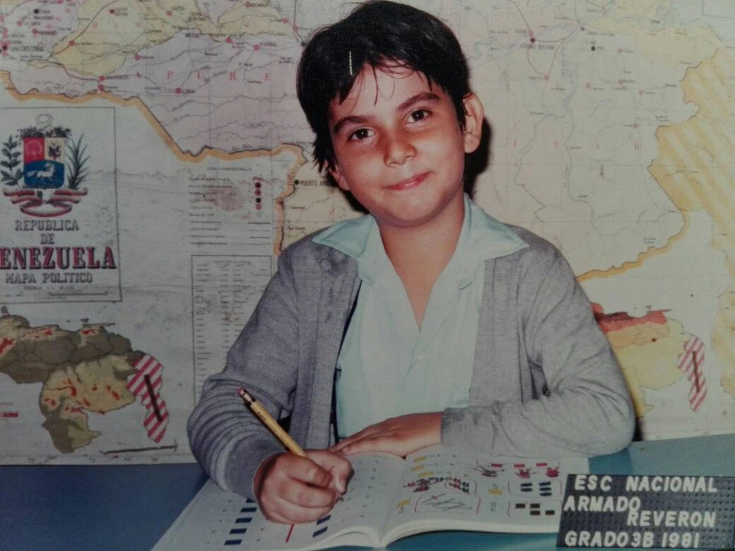 José Espósito de niño